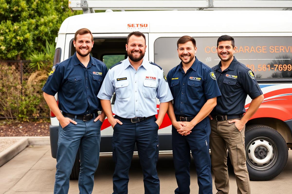 Garage Door Aliso Viejo team of certified technicians